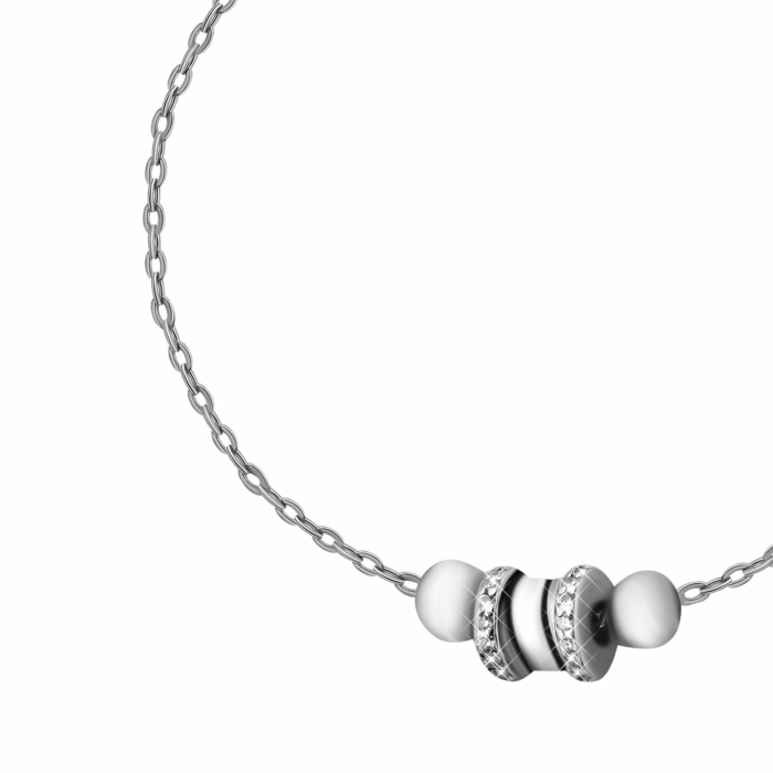 Срібний браслет з фіанітами. Артикул UG5RB00328