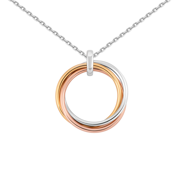 Серебряное колье. Артикул UG5SN18626-BM