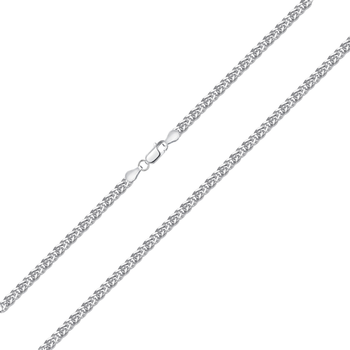 Серебряная цепочка SPG SQR D/C 060 Rod-L/12