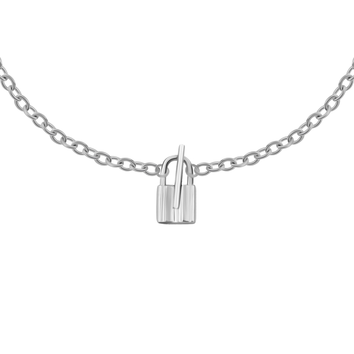 Срібний браслет Замочок. Артикул UG5SZDB03923