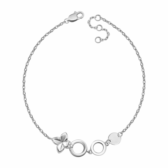 Срібний браслет з фіанітами. Артикул UG5SZDB03930