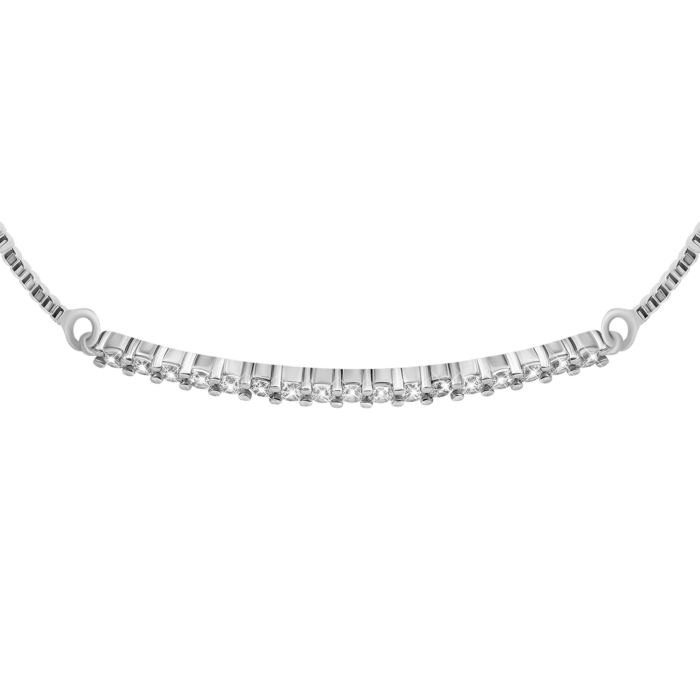 Срібний браслет з фіанітами. Артикул UG5SZDB04778