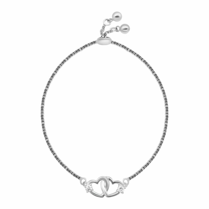 Срібний браслет з фіанітами. Артикул UG5SZDB04951