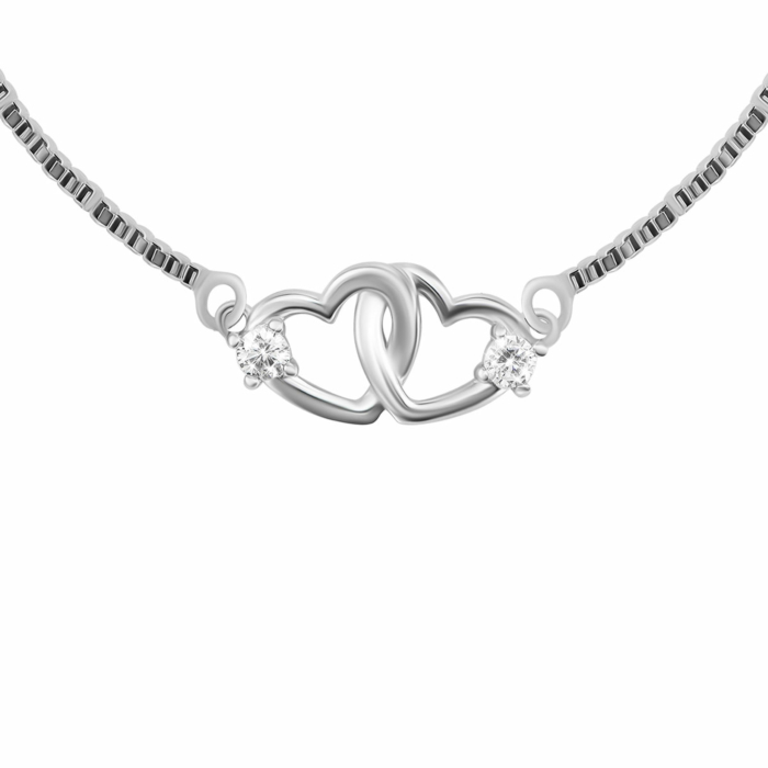 Срібний браслет з фіанітами. Артикул UG5SZDB04951