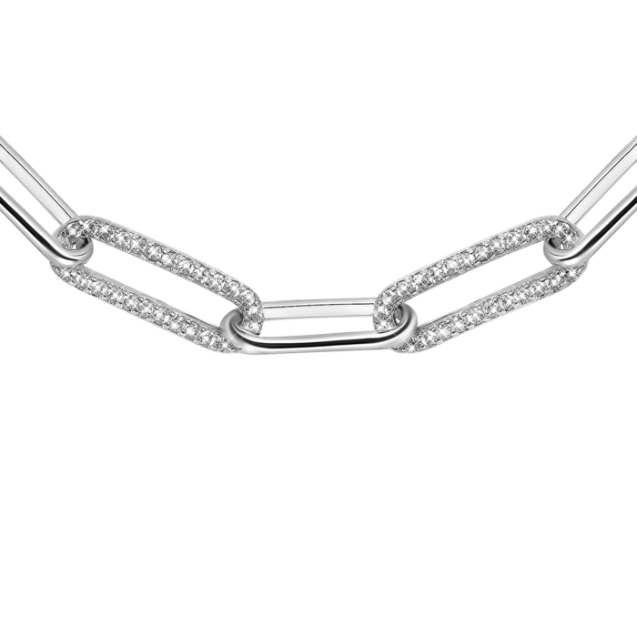 Серебряный браслет с фианитами. Артикул UG5SZDB05198