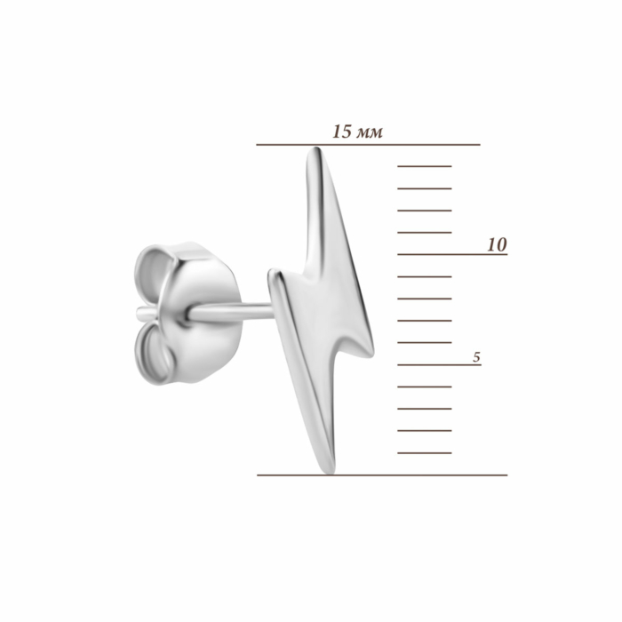 Серебряные пуссеты. Артикул UG5SZDE19426