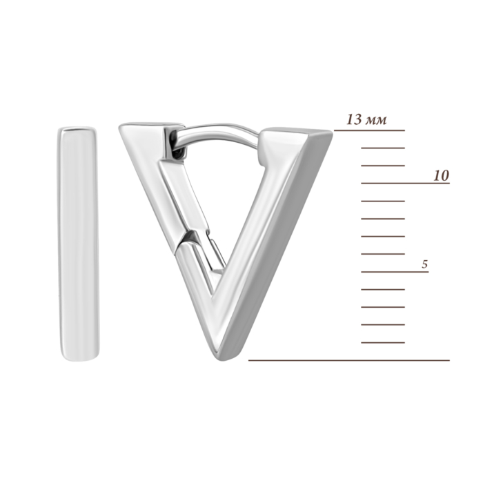 Серебряные серьги Геометрия. Артикул UG5SZDE20195