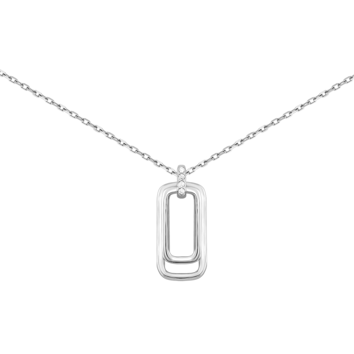 Серебряное колье с фианитами. Артикул UG5SZDN01452