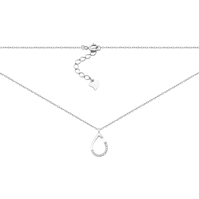 Серебряное колье с фианитами. Артикул UG5SZDN01465