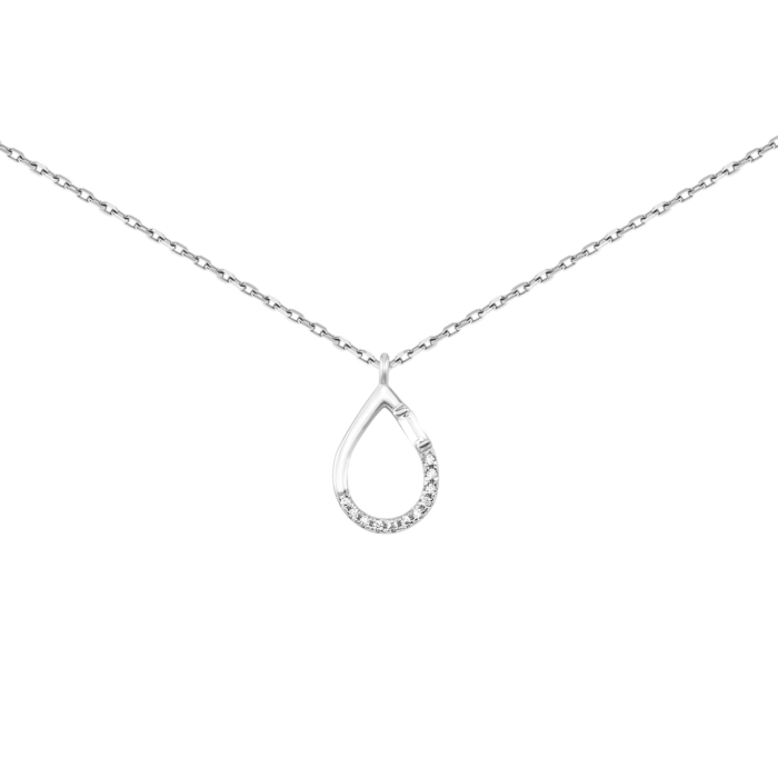 Серебряное колье с фианитами. Артикул UG5SZDN01465