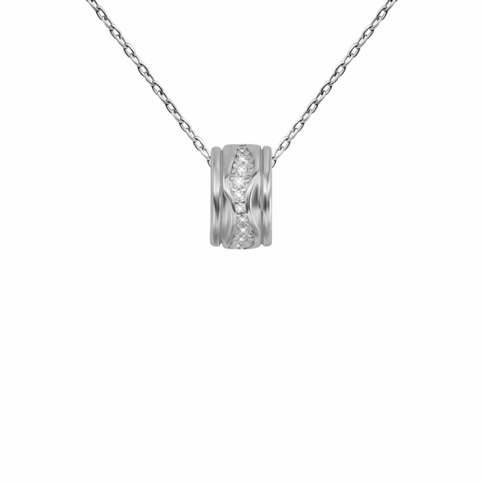 Серебряное колье с фианитами. Артикул UG5SZDN01530