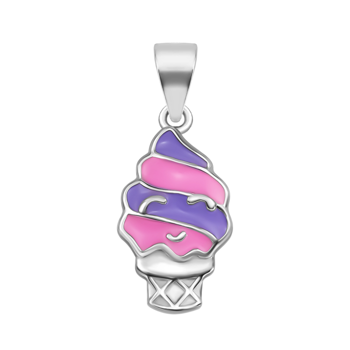 Срібна підвіска з емаллю. Артикул UG5SZDP03746