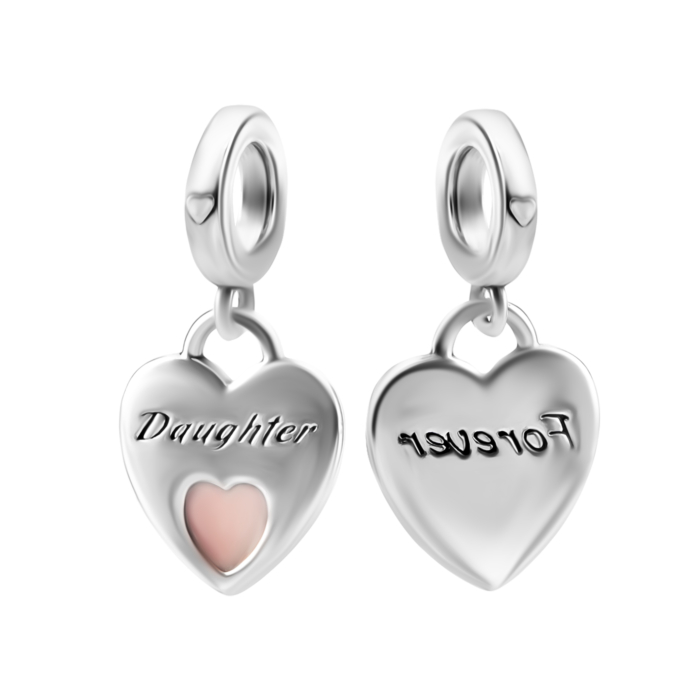 Шарм для мами та дочки з написами з 2-х сторін. Артикул UG5SZDP04578