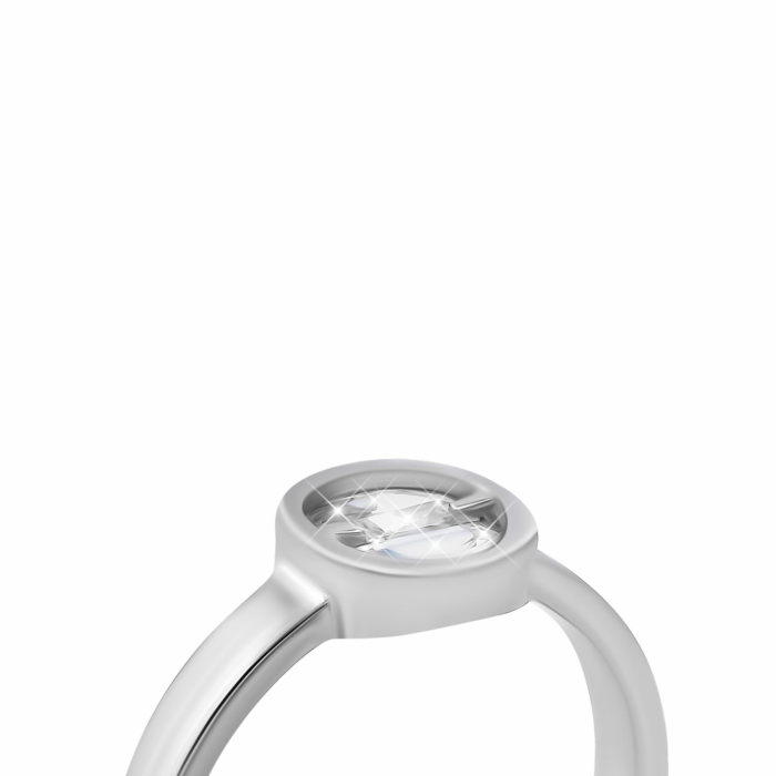 Срібна каблучка з фіанітом. Артикул UG5SZDR03063