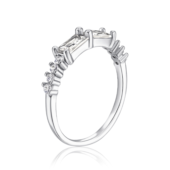 Серебряное кольцо с фианитами SZDR15631-R/12/1