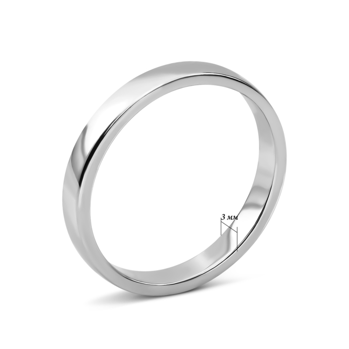 Обручальное кольцо классическое. Артикул UG5SZDR32473 ч