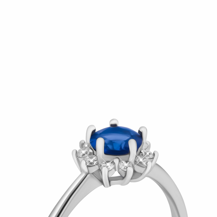 Серебряное кольцо с фианитами. Артикул UG5SZSE07006 пер