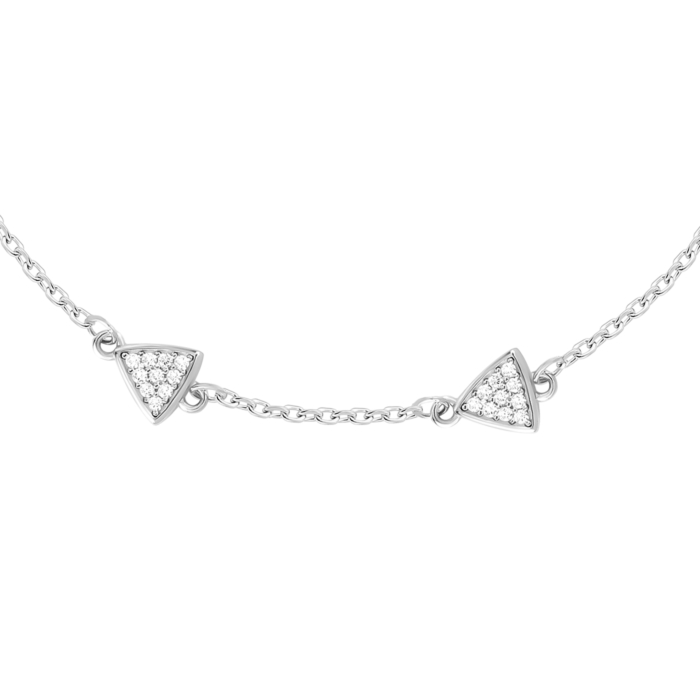 Срібний браслет з фіанітами. Артикул UG5TD04204