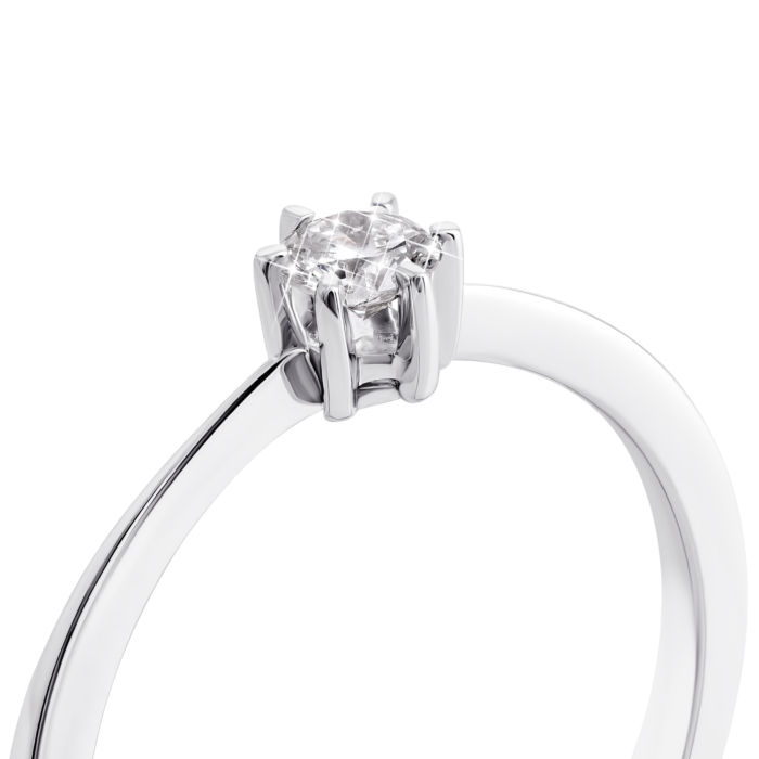 Золота каблучка з діамантом. Артикул UG5КДz 7516/1