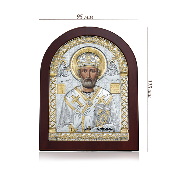 Срібна ікона. Артикул A-5/003G/K