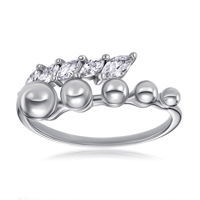 Серебряное кольцо. Артикул A00856-R/12/1