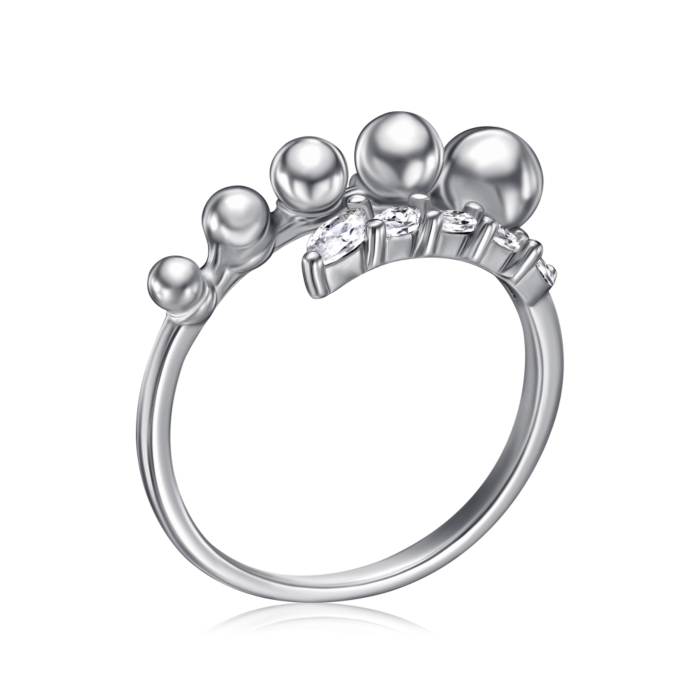 Серебряное кольцо. Артикул A00856-R/12/1
