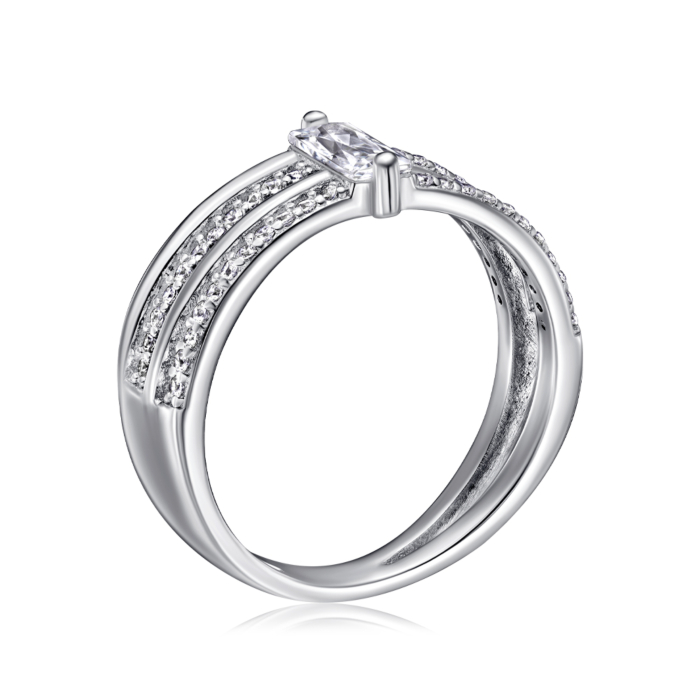 Серебряное кольцо. Артикул A00870-R/12/1