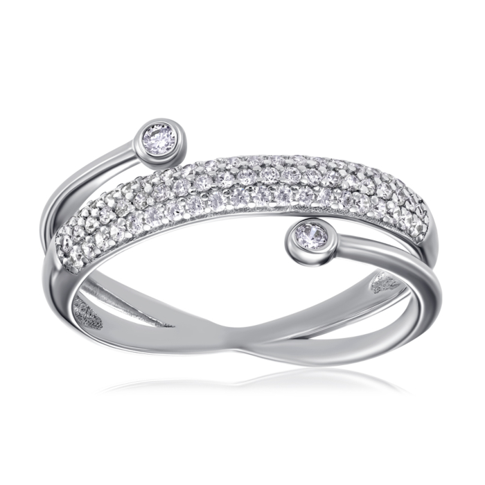 Серебряное кольцо. Артикул A01054-R/12/1