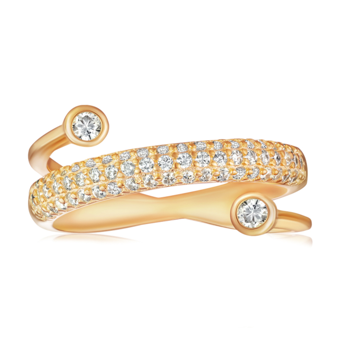 Серебряное кольцо. Артикул A01054-R/20/1