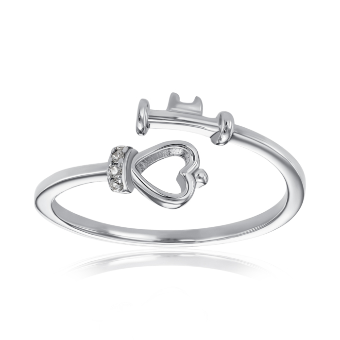 Серебряное кольцо. Артикул A01602-R/12/1