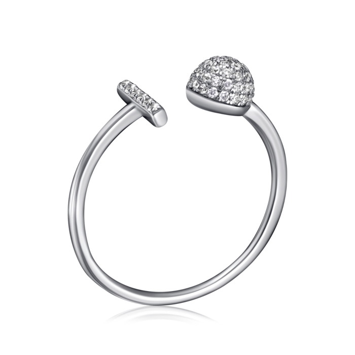 Срібна каблучка. Артикул A02449-R/12/1