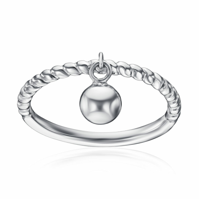 Срібна каблучка. Артикул A02480-R/12