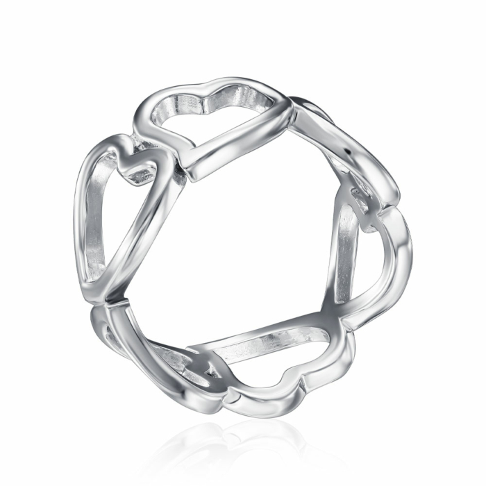 Срібна каблучка. Артикул A03126-R/12