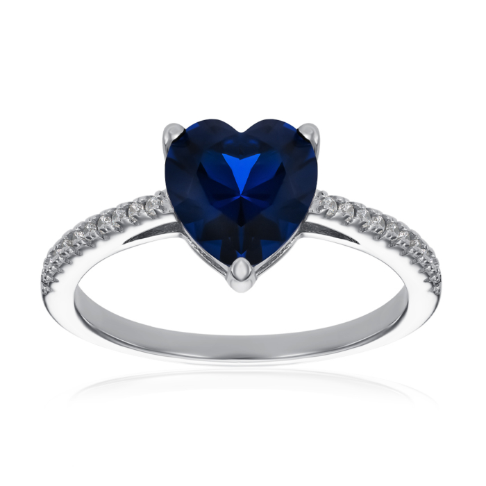 Серебряное кольцо с фианитами. Артикул A06578-R/12/1511