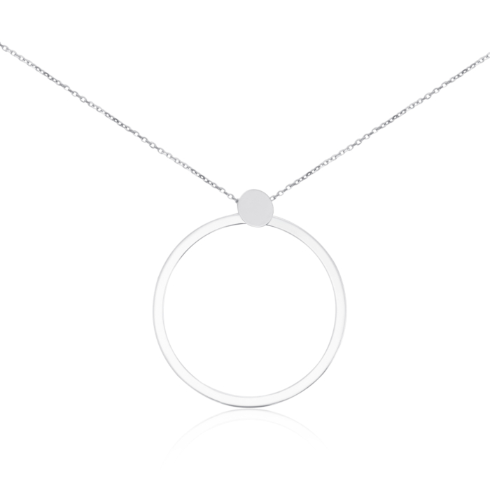 Серебряное колье. Артикул AA246_CL-K/12