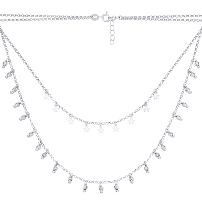 Колье из серебра без вставки AA266_CL-K/12