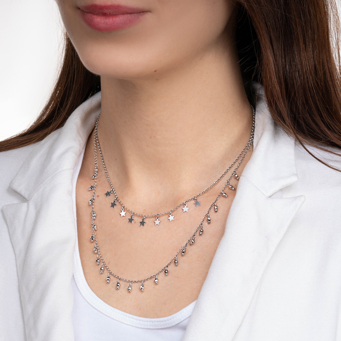 Колье из серебра без вставки AA266_CL-K/12