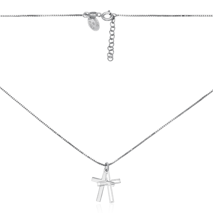 Серебряное колье. Артикул AA392_CL-K/12