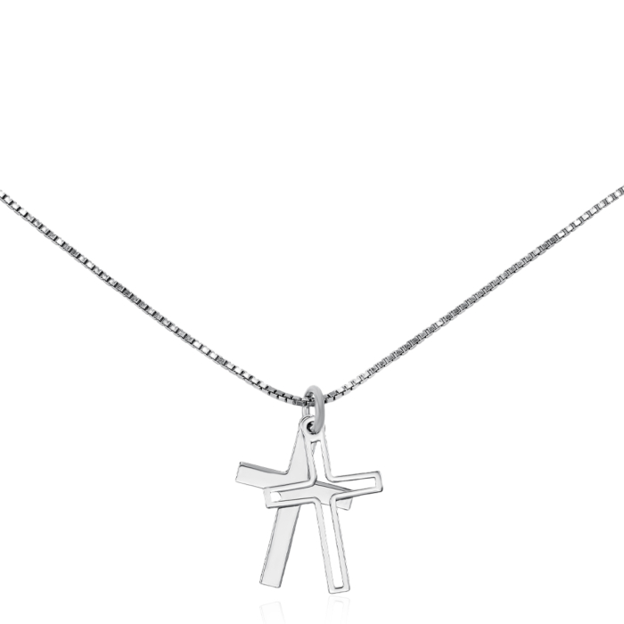 Серебряное колье. Артикул AA392_CL-K/12