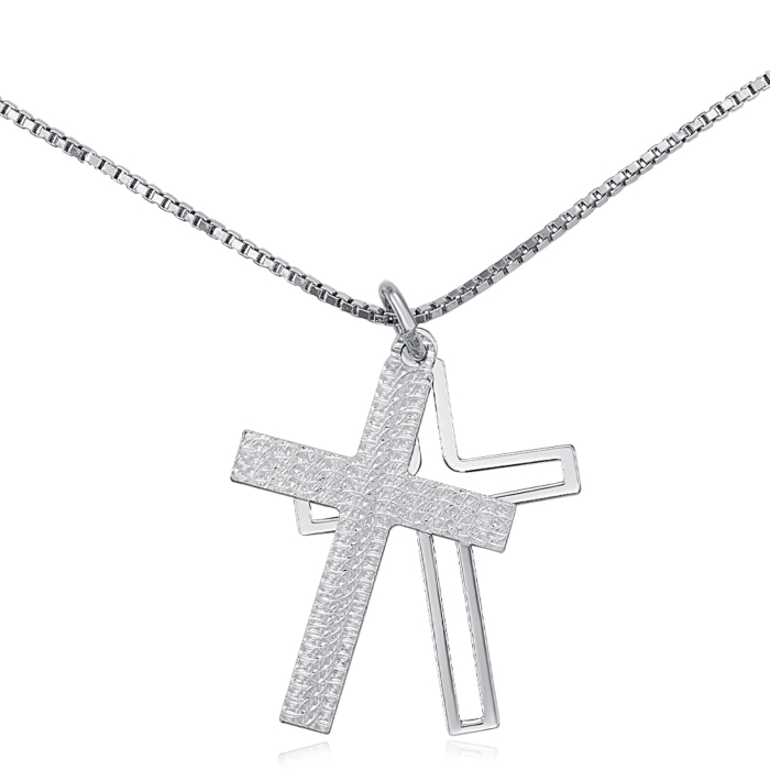 Серебряное колье. Аотикул AA396_CL-K/12