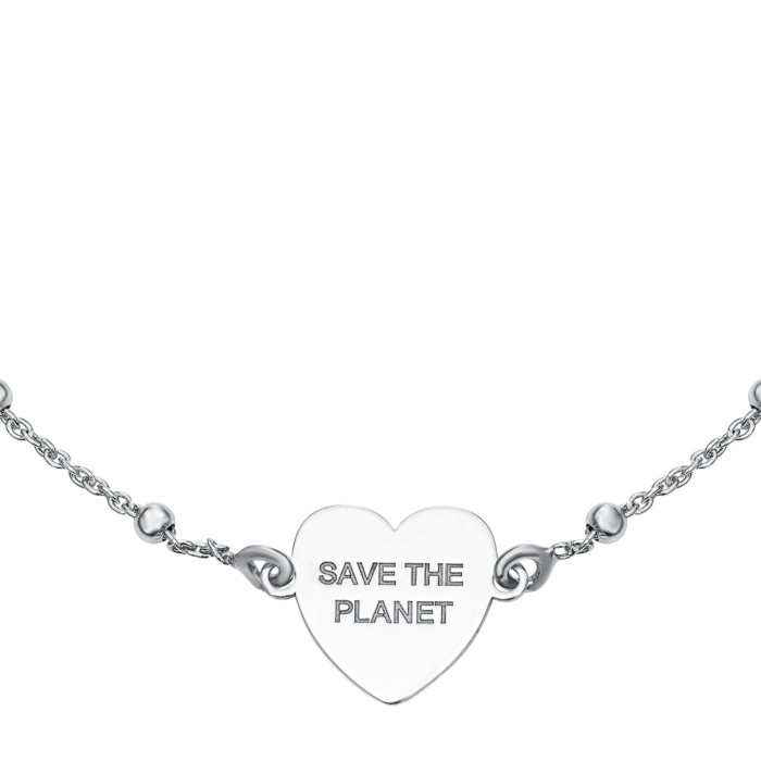 Срібний браслет без вставки. Артикул AA416_BR-B/12