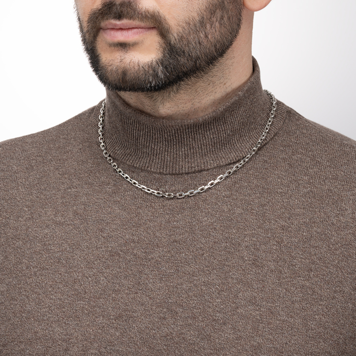 Срібний ланцюжок. Артикул AD 140 Rod-L/12