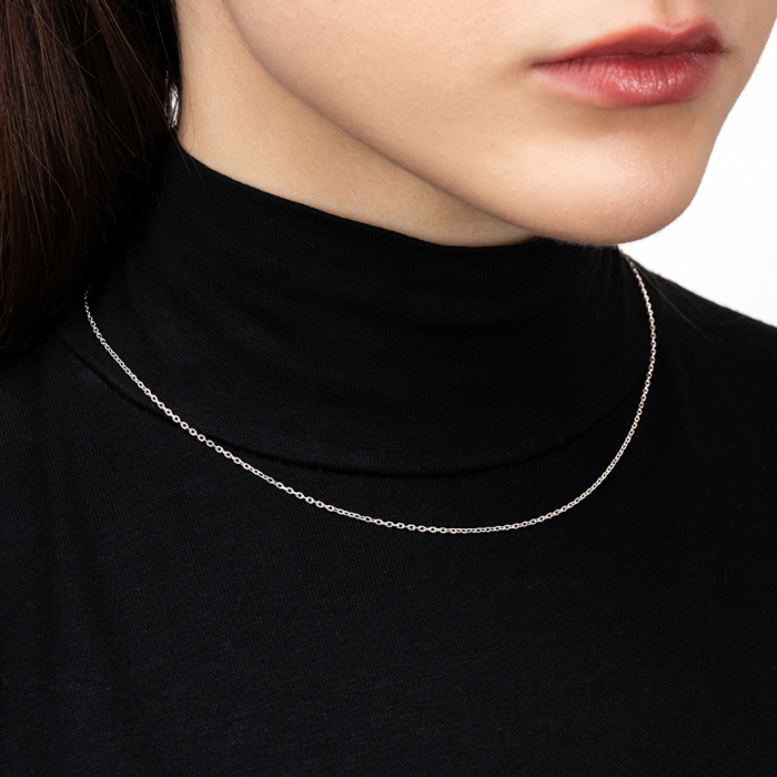 Срібний ланцюжок. Артикул AD 35/40 Rod-L/12