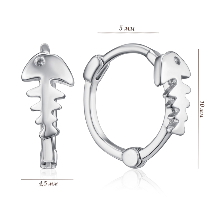 Серебряные серьги. Артикул AE00035-E/12