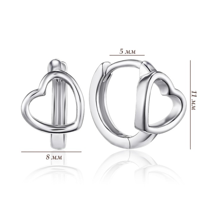 Срібні сережки. Артикул AE00102-E/12