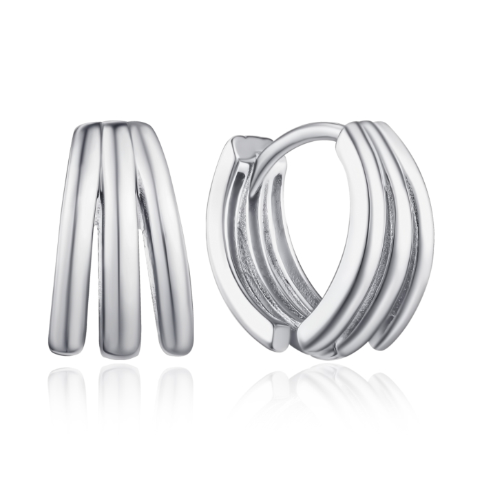 Серебряные серьги. Артикул AE03392-E/12