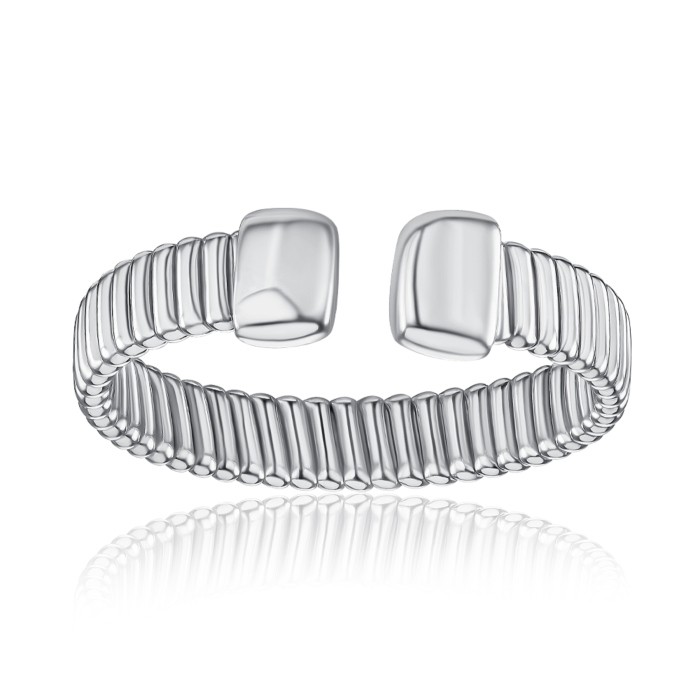 Срібна каблучка без вставки ATBXD000013-R/12