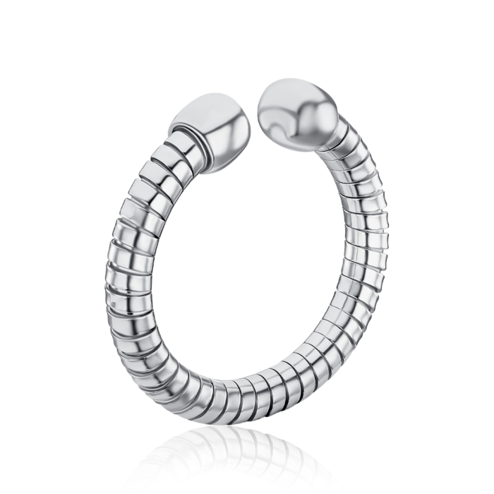 Серебряное кольцо без вставки ATBXD000021-R/12