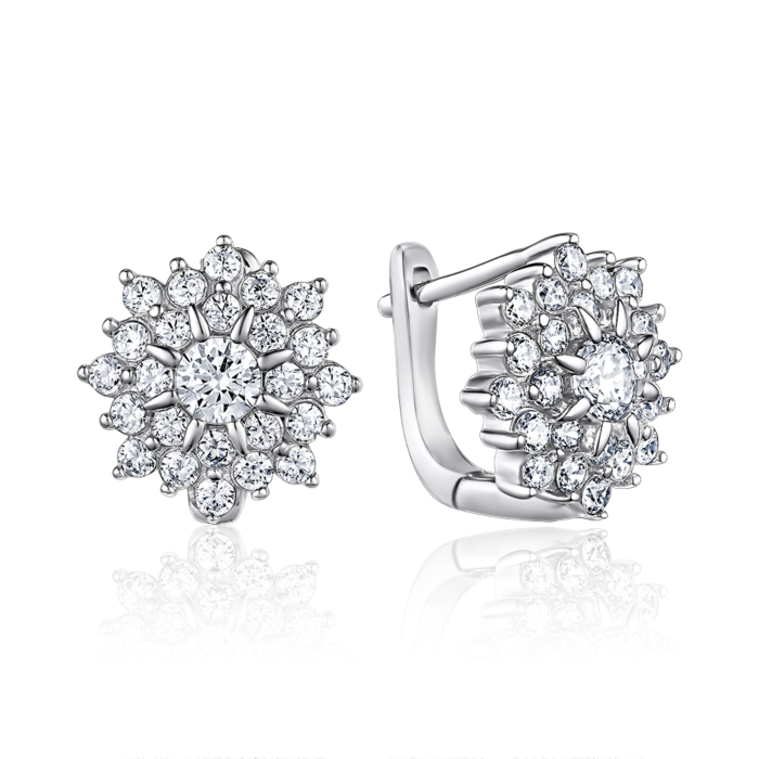 Срібні сережки. Артикул B00014-E/12/1