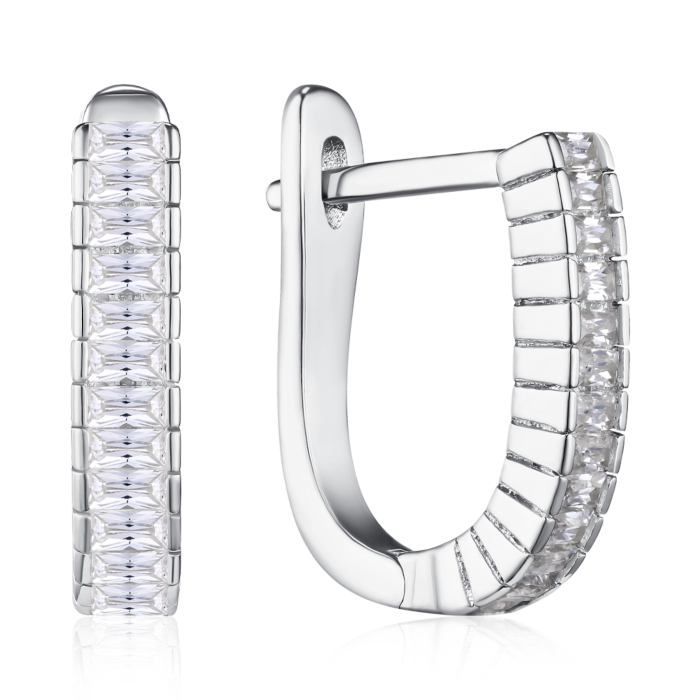 Серебряные серьги. Артикул B00048-E/12/1